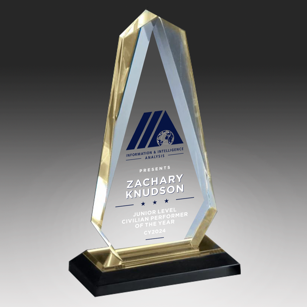 Arrowhead Acrylic Award