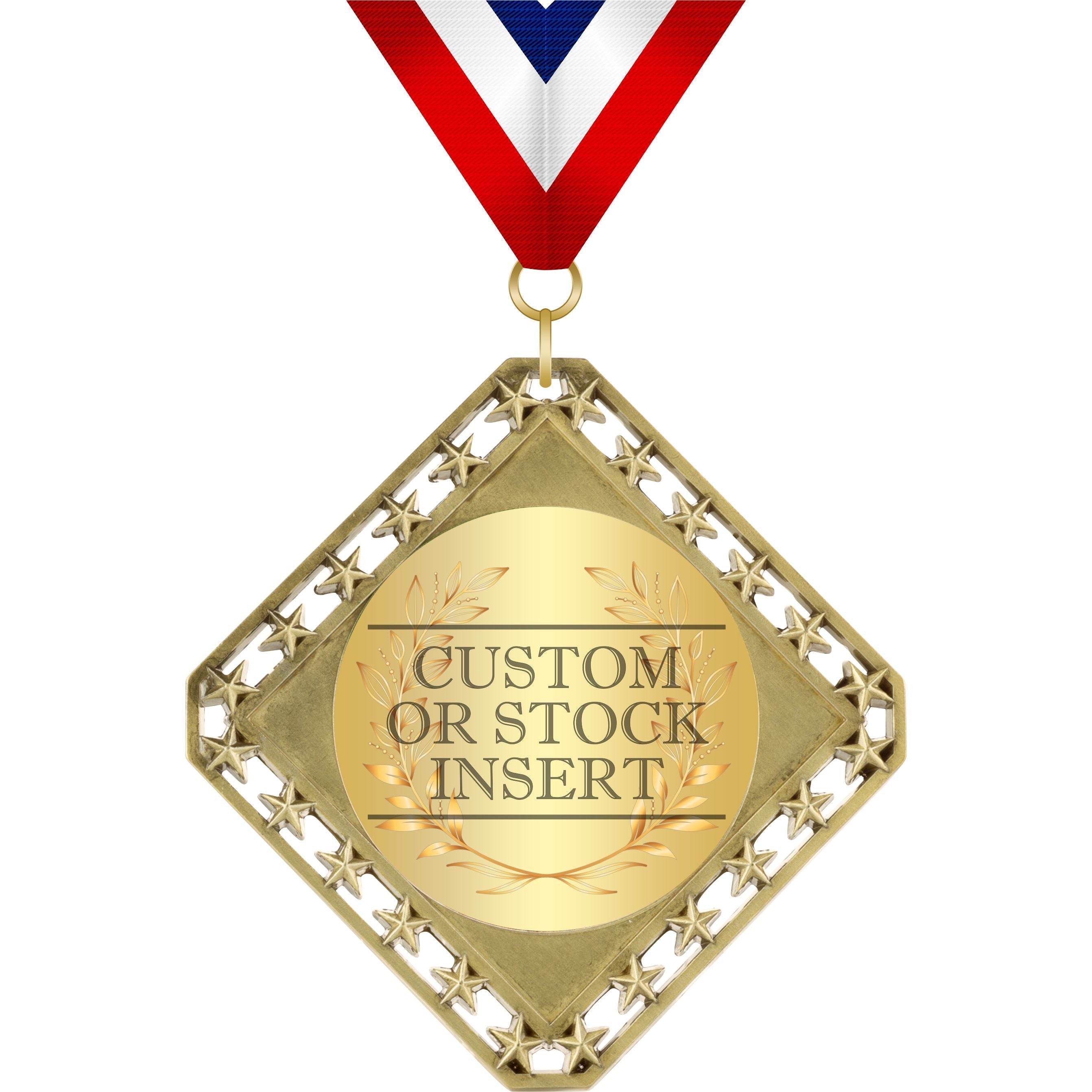 Exclusive Diamond Medal With Insert