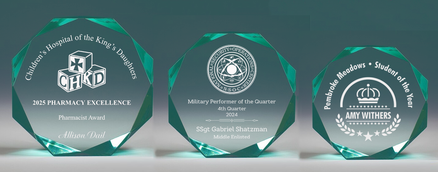 Beveled Acrylic Octagon