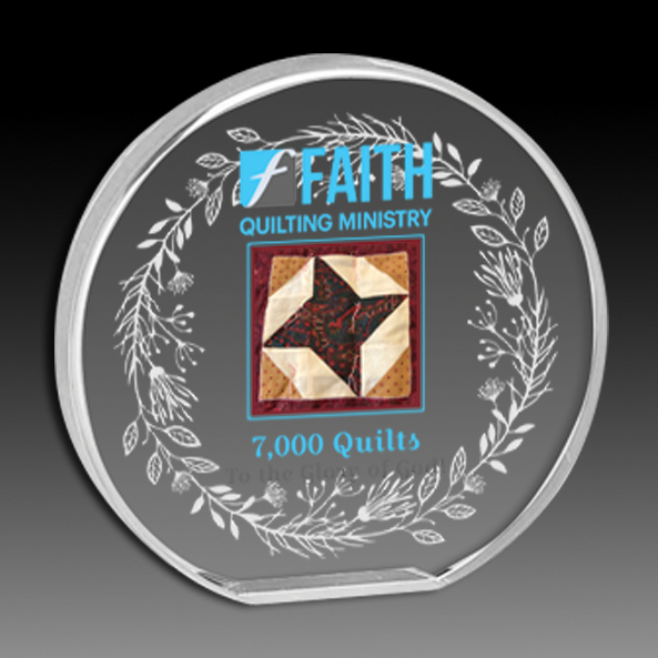 Acrylic Circle Award