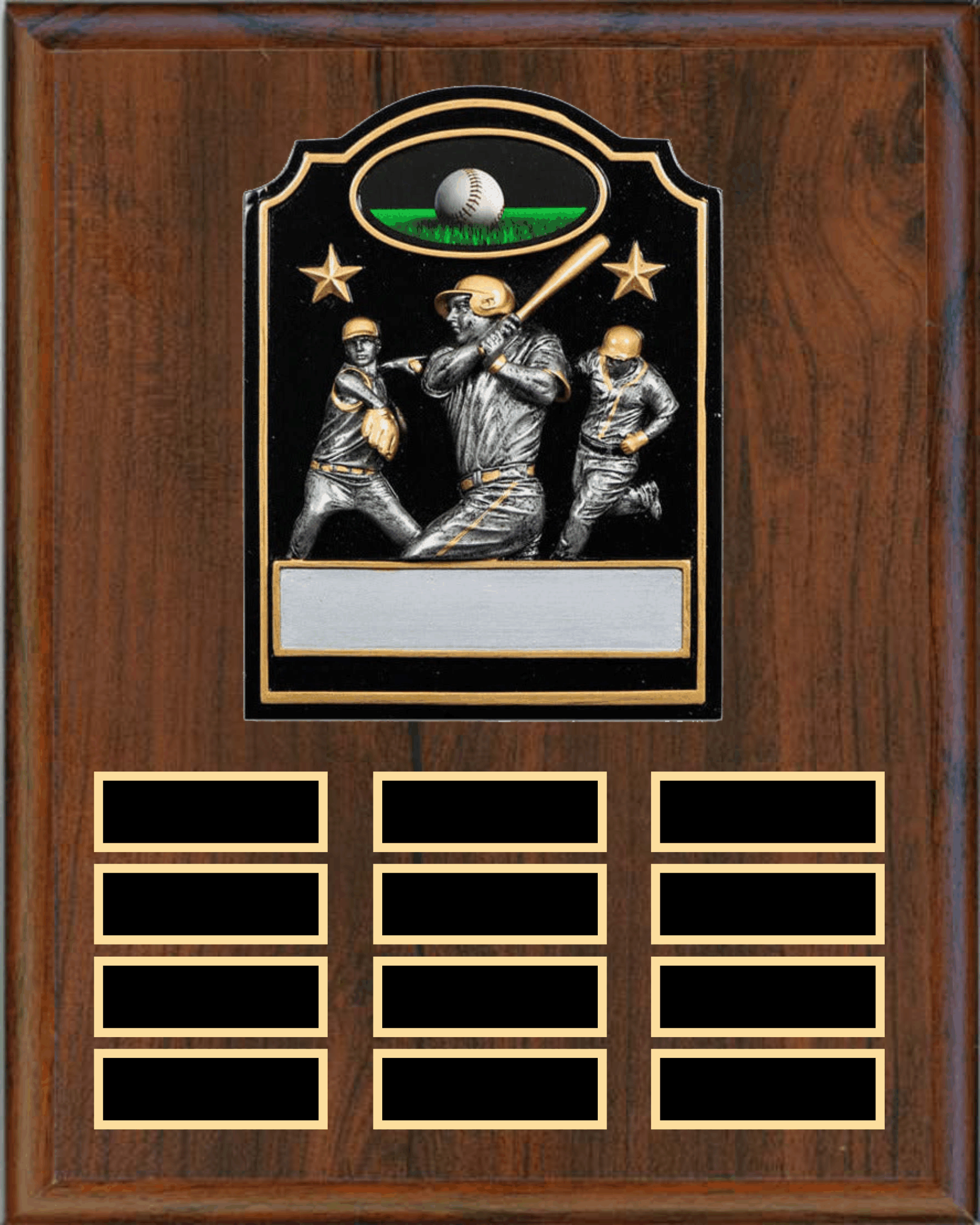 Perpetual Plaque with 12 Plates and RESIN