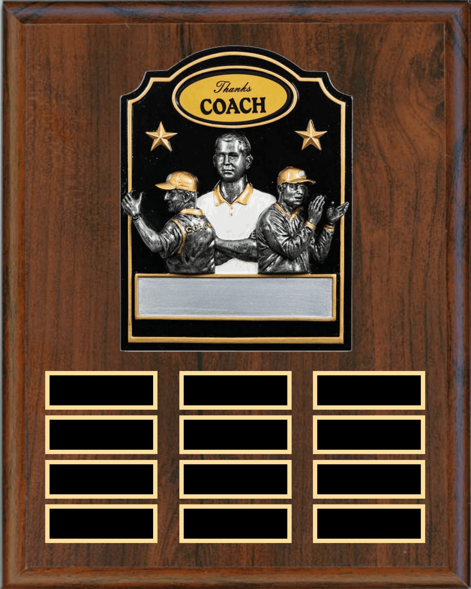 Perpetual Plaque with 12 Plates and RESIN