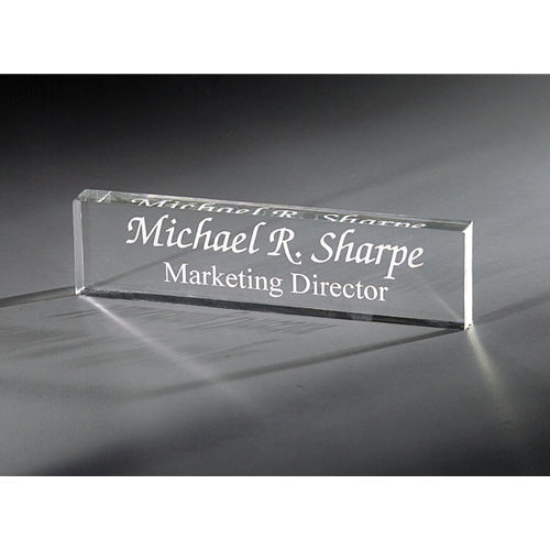 Acrylic Desk Block