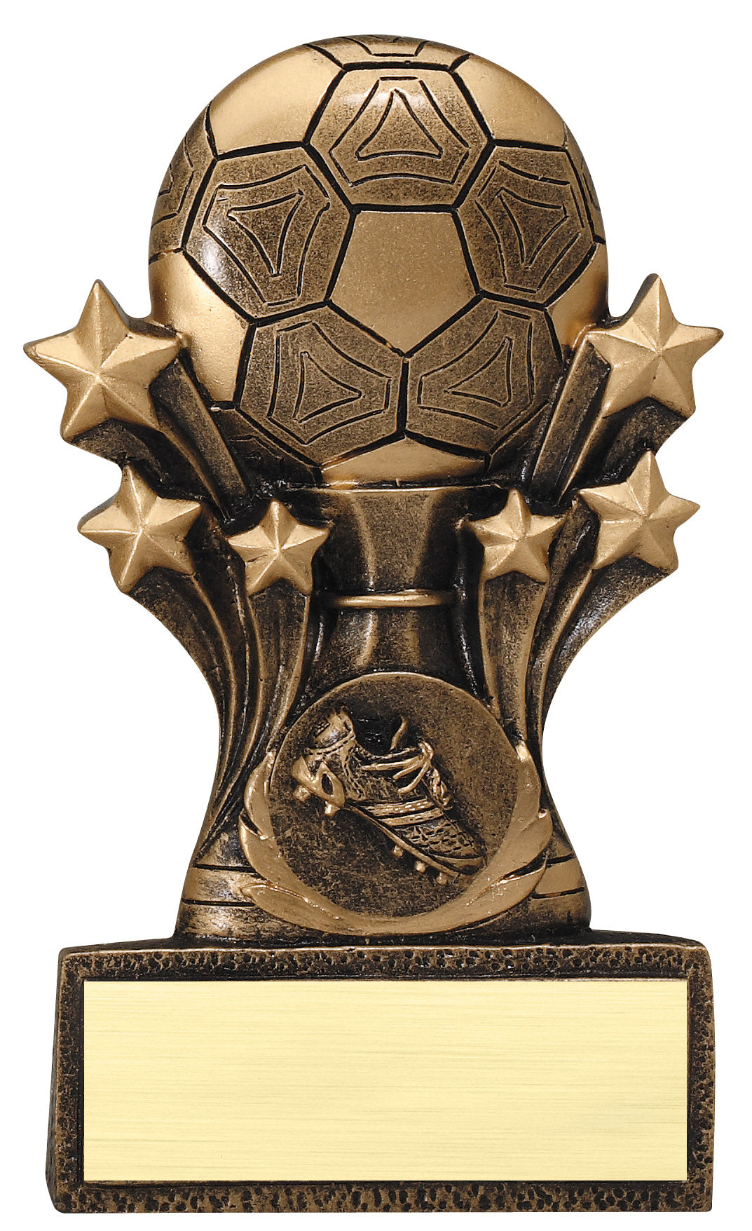 Soccerball Rising Star Resin