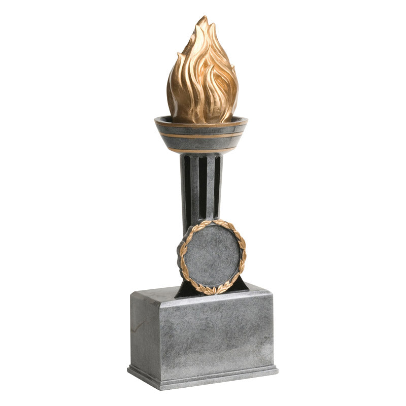 Victory Torch With 2" Logo