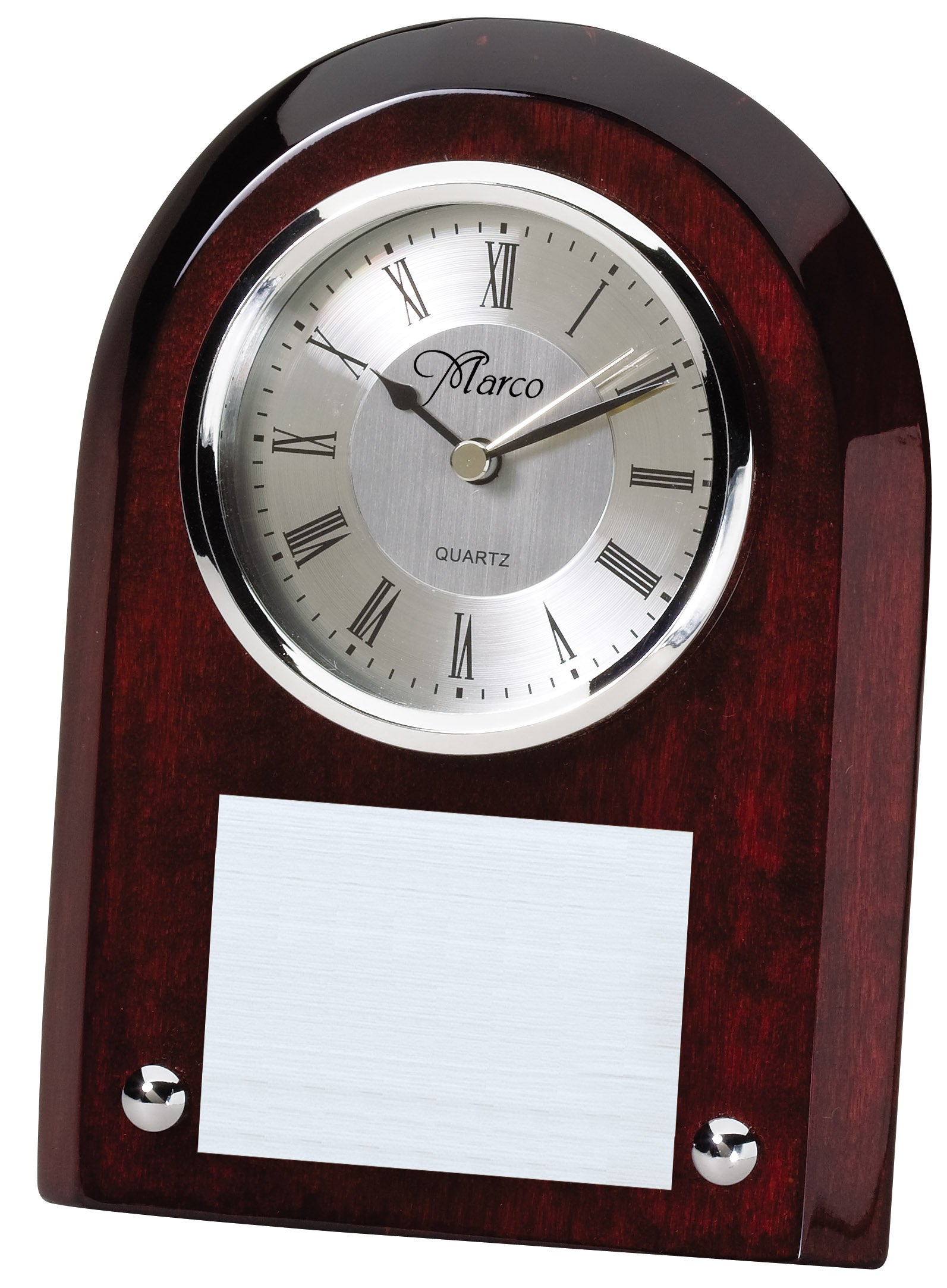 Rosewood Promotional Clock