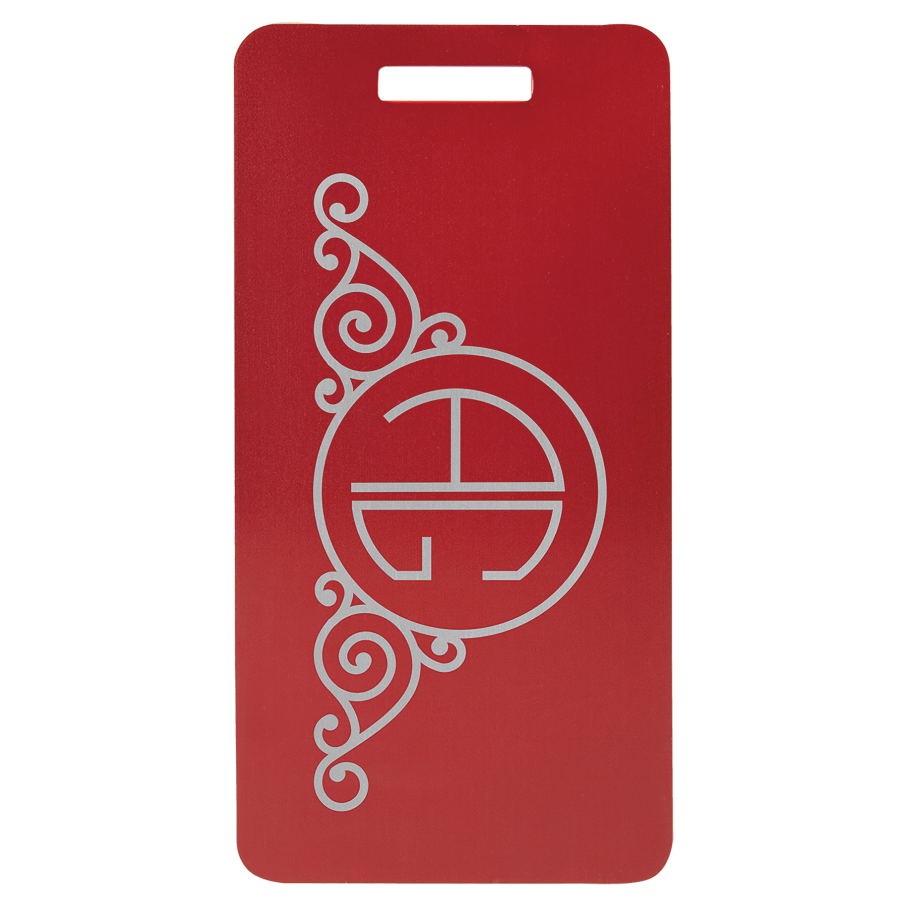 Anodized Aluminum Luggage Tag