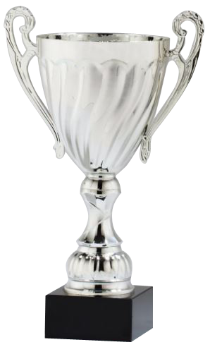 Metal Twist Trophy Cup