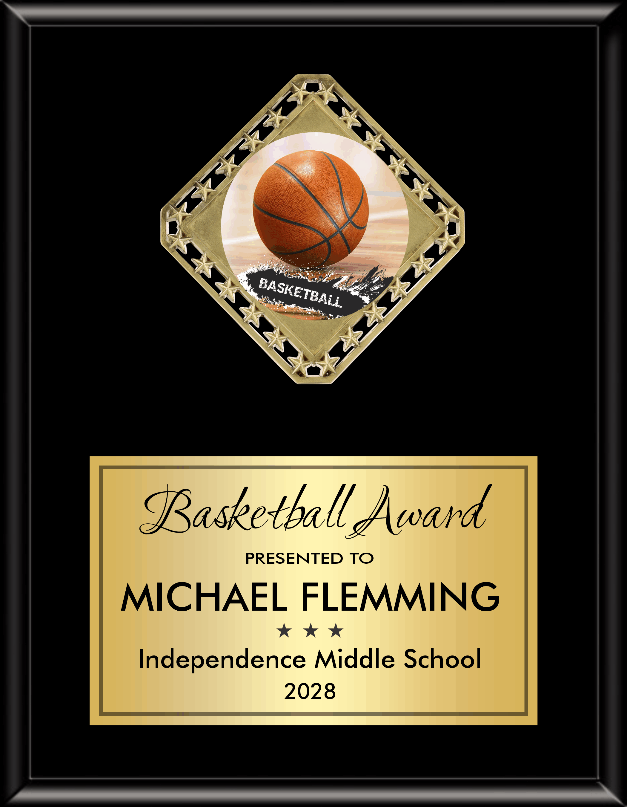 Diamond Plaque Series - Vertical Plaque