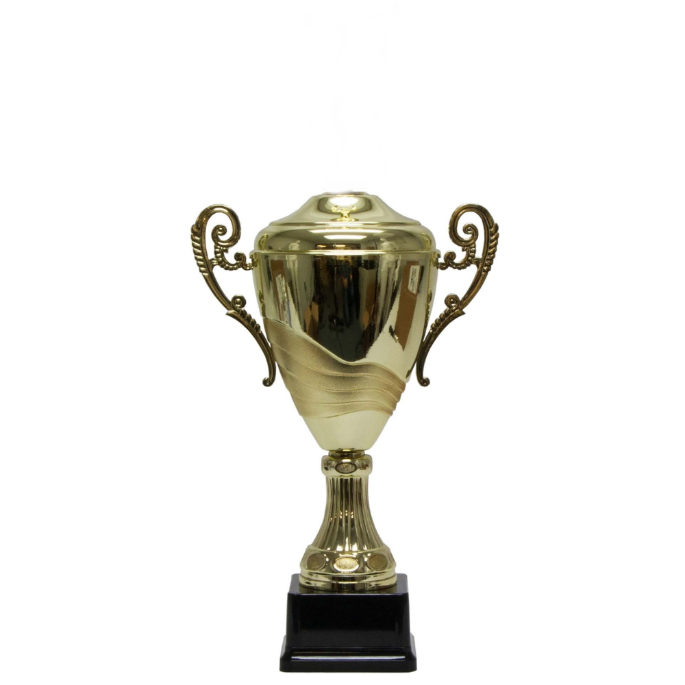 Two-Tone Loving Cup W/Figure