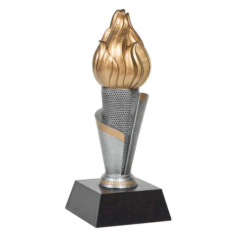 11" Victory Tower Torch Resin