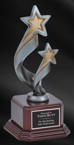 Ascension Star On Rosewood Base