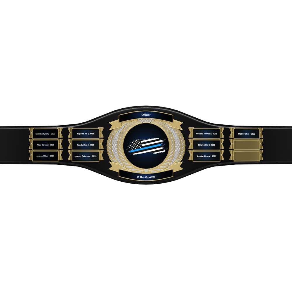 Championship Belt With Name Plates