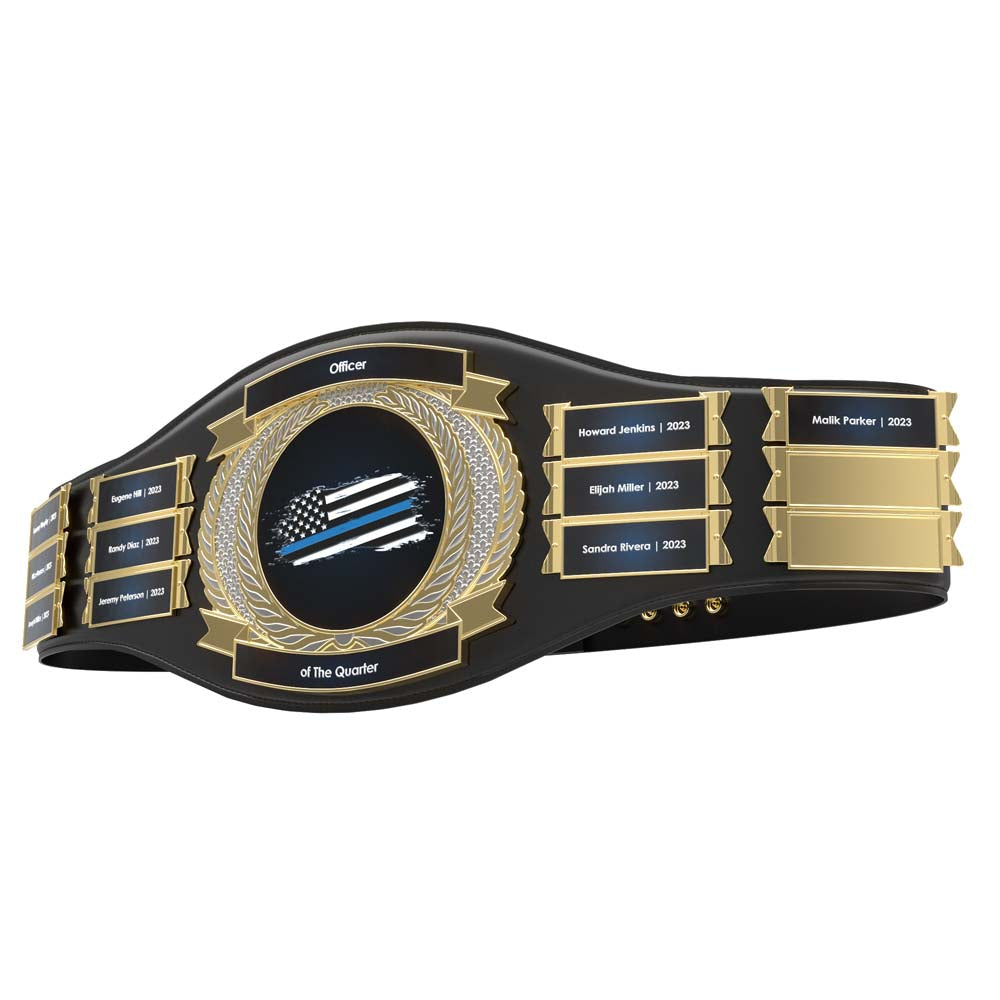 Championship Belt With Name Plates