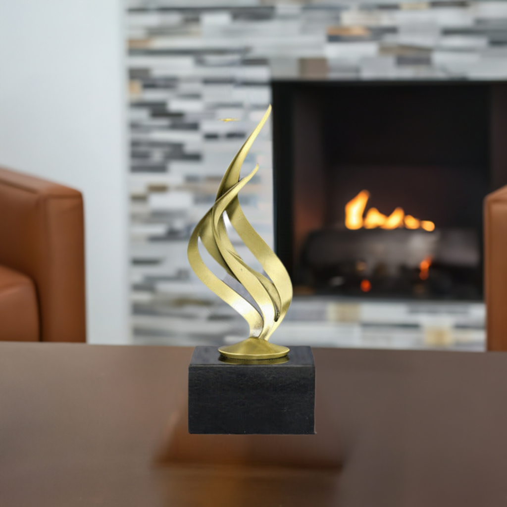 Achievement Flame On Marble Base
