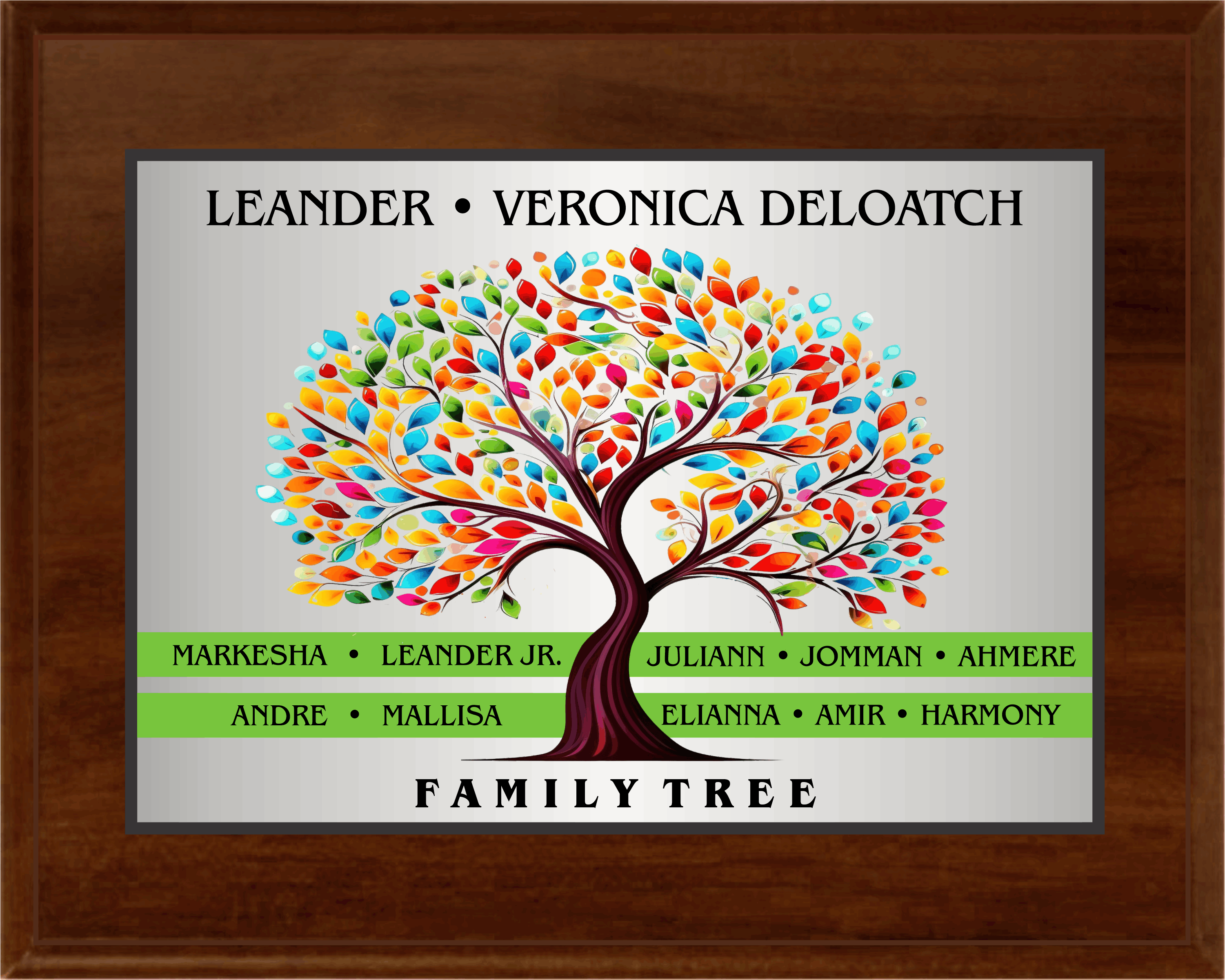 Plaque with Double Plate (Full Plate of Sublimation)