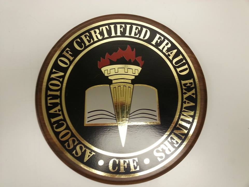 12" Walnut Podium Seal