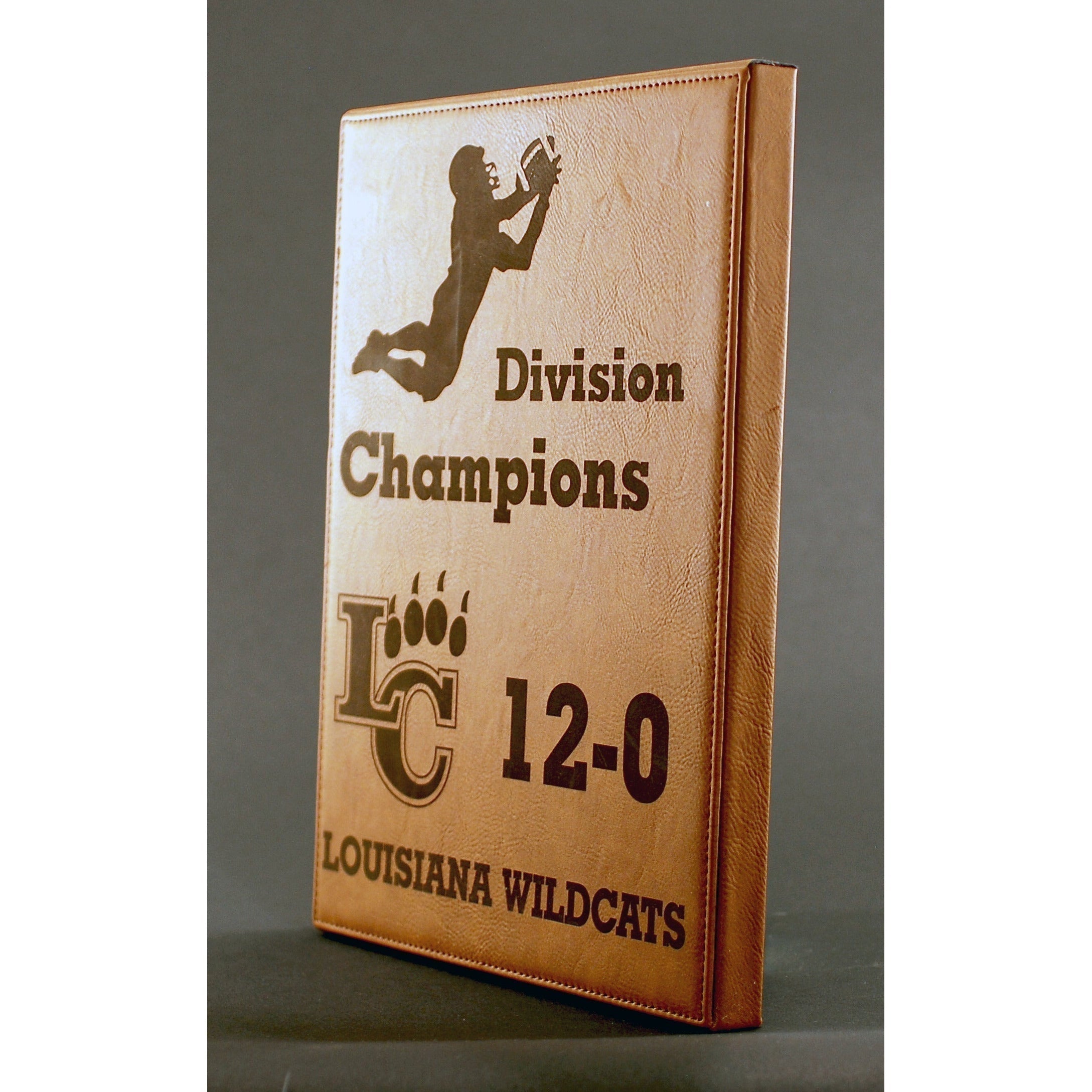 Leatherette Plaque