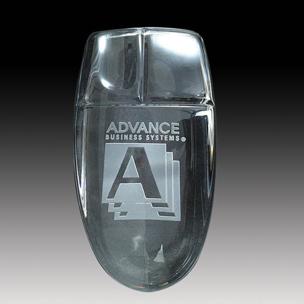 Crystal Computer Mouse