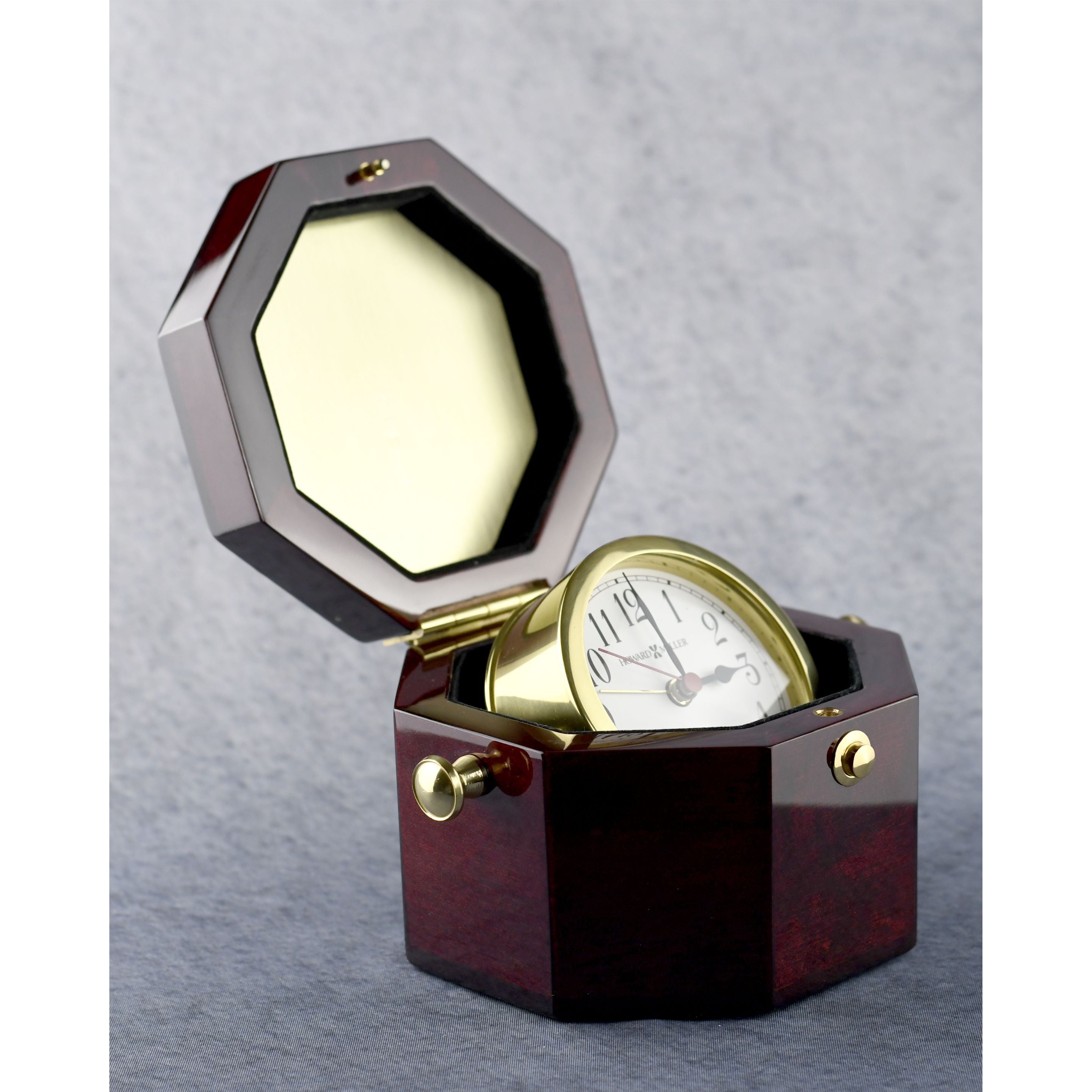 Buy Captain's Clock Encased in Cherrywood - Custom Clock Awards