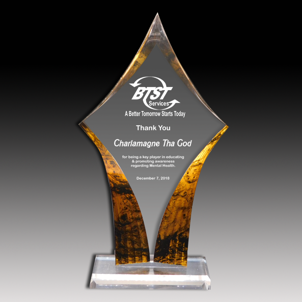 Acrylic Diamond Trophy