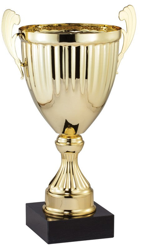 Gold Metal Cup On Marble Base