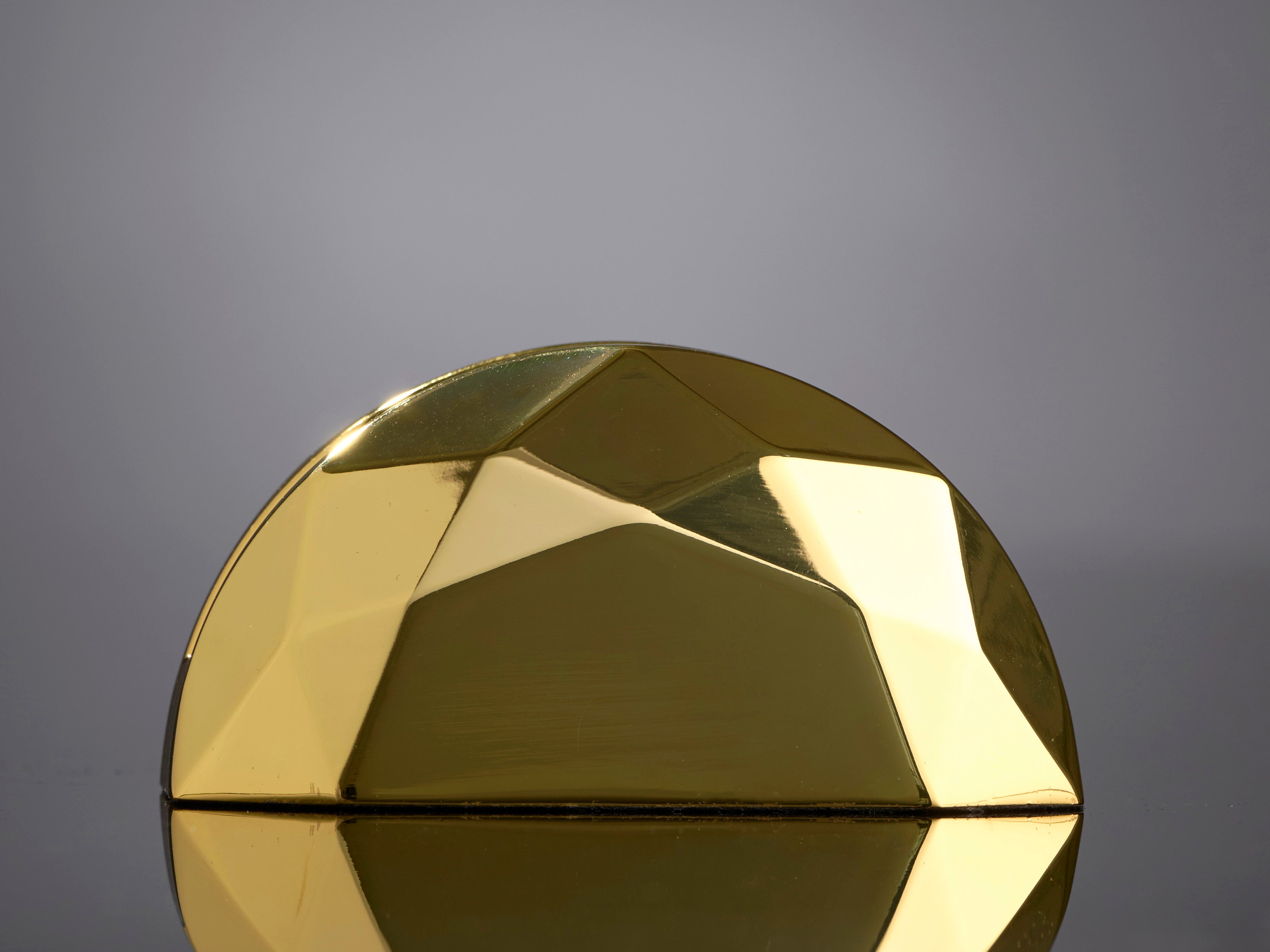 Acrylic Triangle in Metal Base