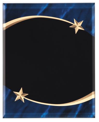 Shooting Star Marble Acrylic Plaque