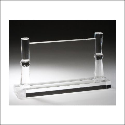Crystal Rectangle with Pillars