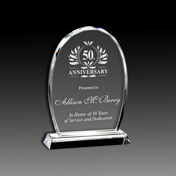 Crystal Oval Award