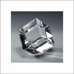 Crystal Cube on Corner Edge