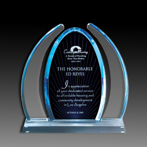 Blue Dynasty Acrylic Award Blue