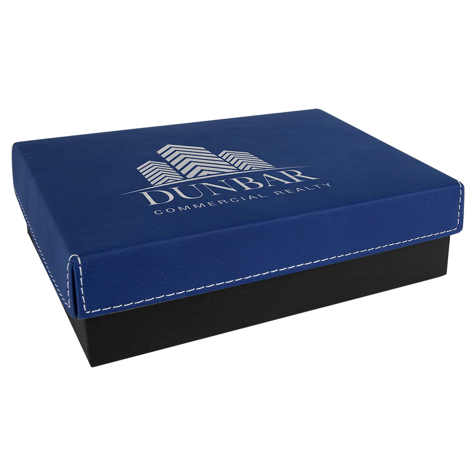 Gift Box With Laserable Leatherette Lid