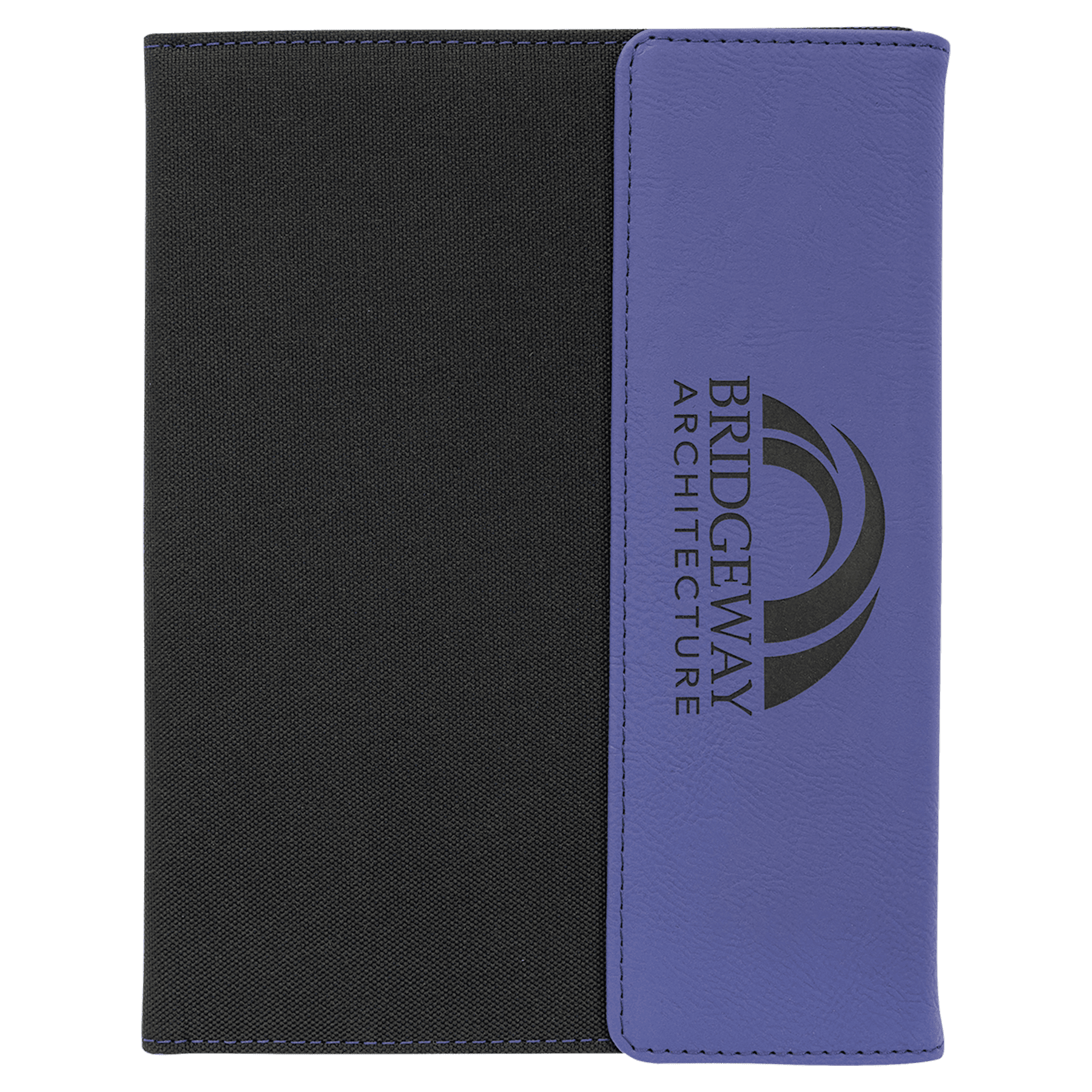 Laserable Leatherette Portfolio With Notepad