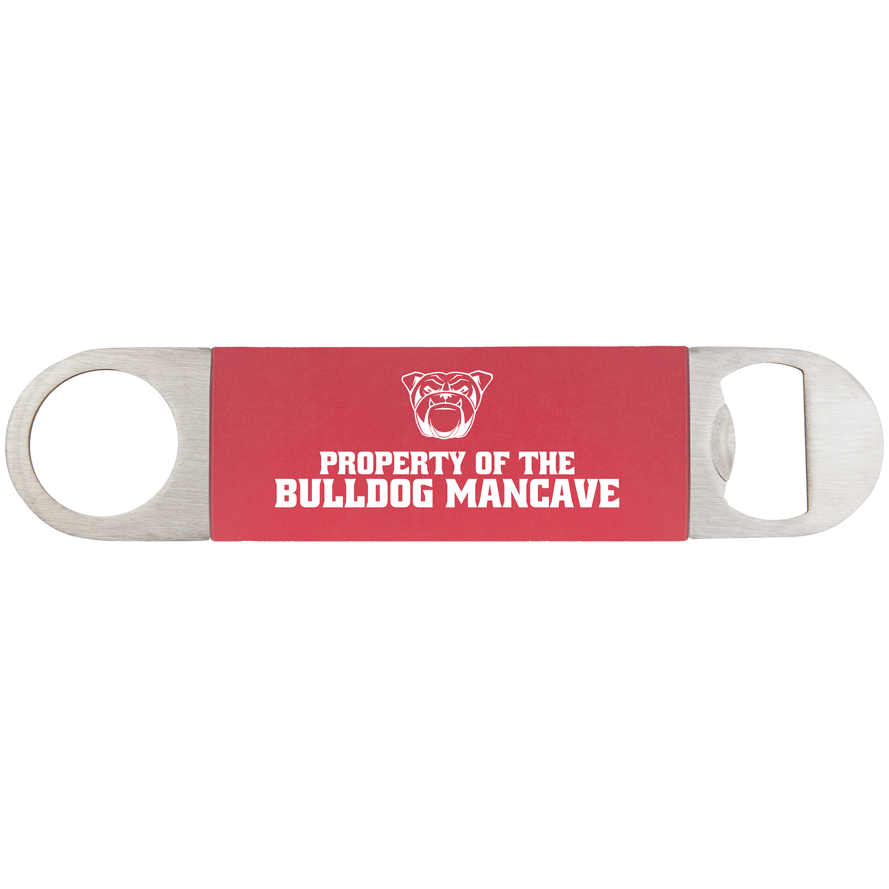 Bottle Opener With Silicone Grip