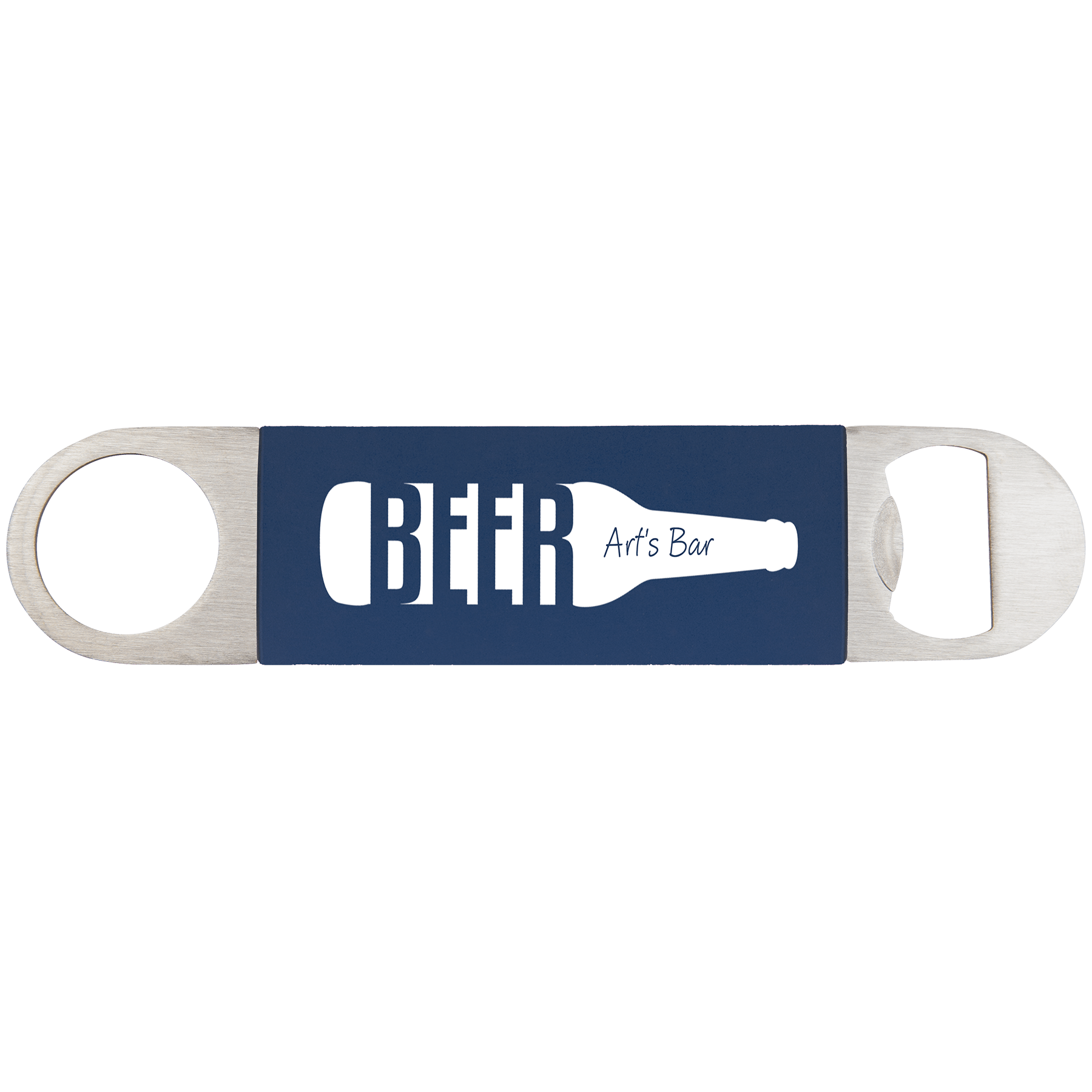 Bottle Opener With Silicone Grip