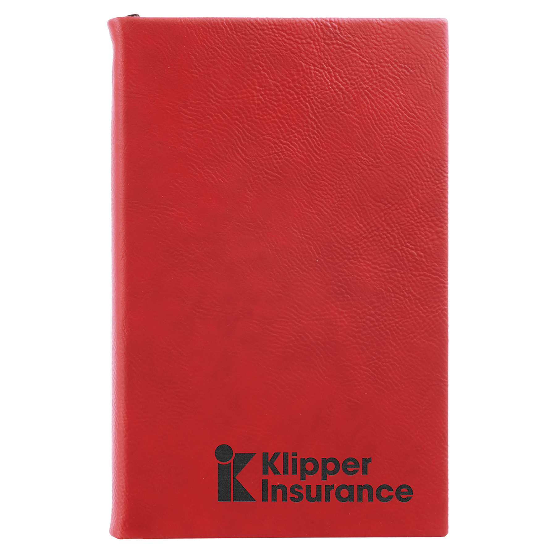 5.25" X  8.25" Laserable Leatherette Journal With Lined Notepad