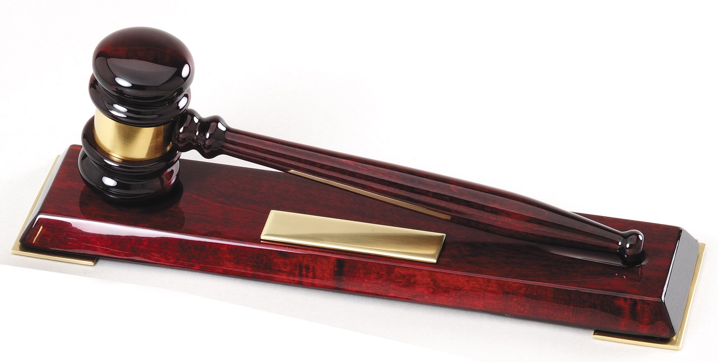 Men'S Rosewood Gavel Set