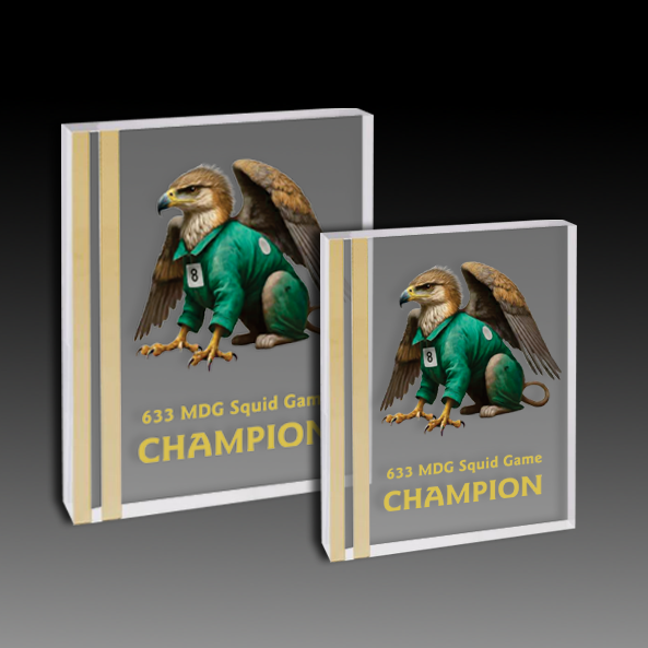 Rectangle Acrylic With Color Edge