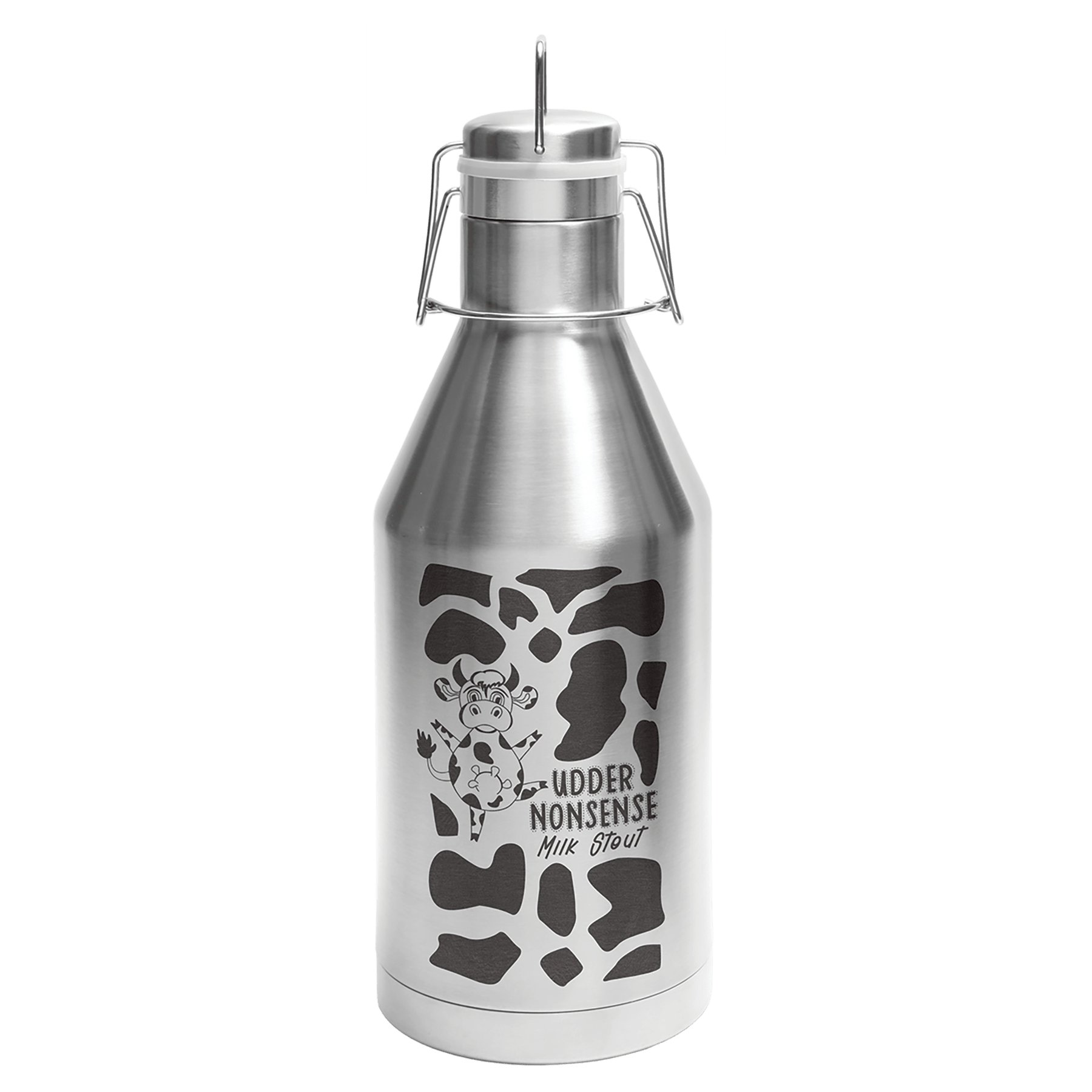 64 Oz. Stainless Steel Vacuum Insulated Growler With Swing-Top Lid