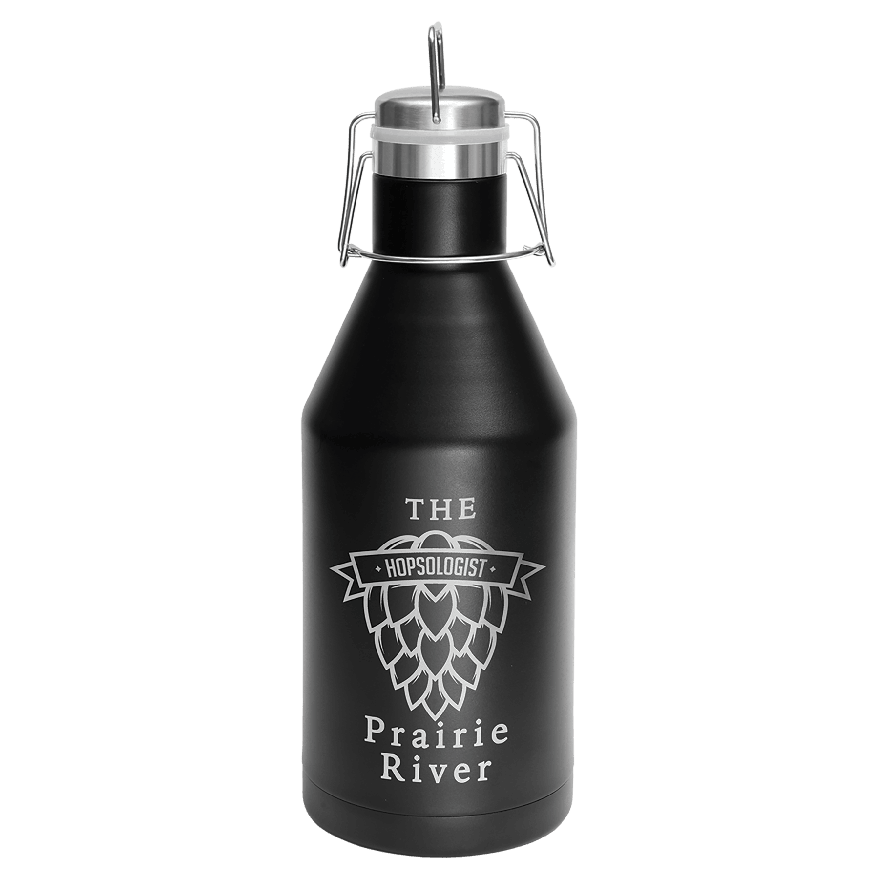 64 Oz. Stainless Steel Vacuum Insulated Growler With Swing-Top Lid