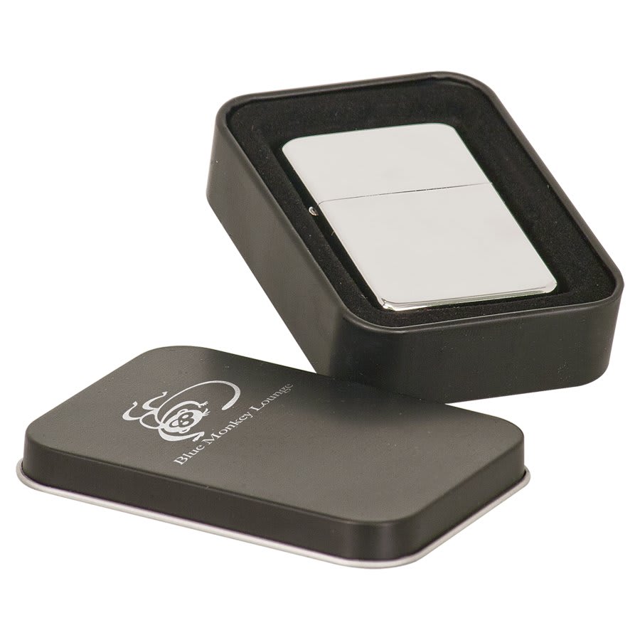 Lighter In Black Tin