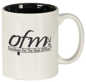 Ceramic Round Lazer Mug