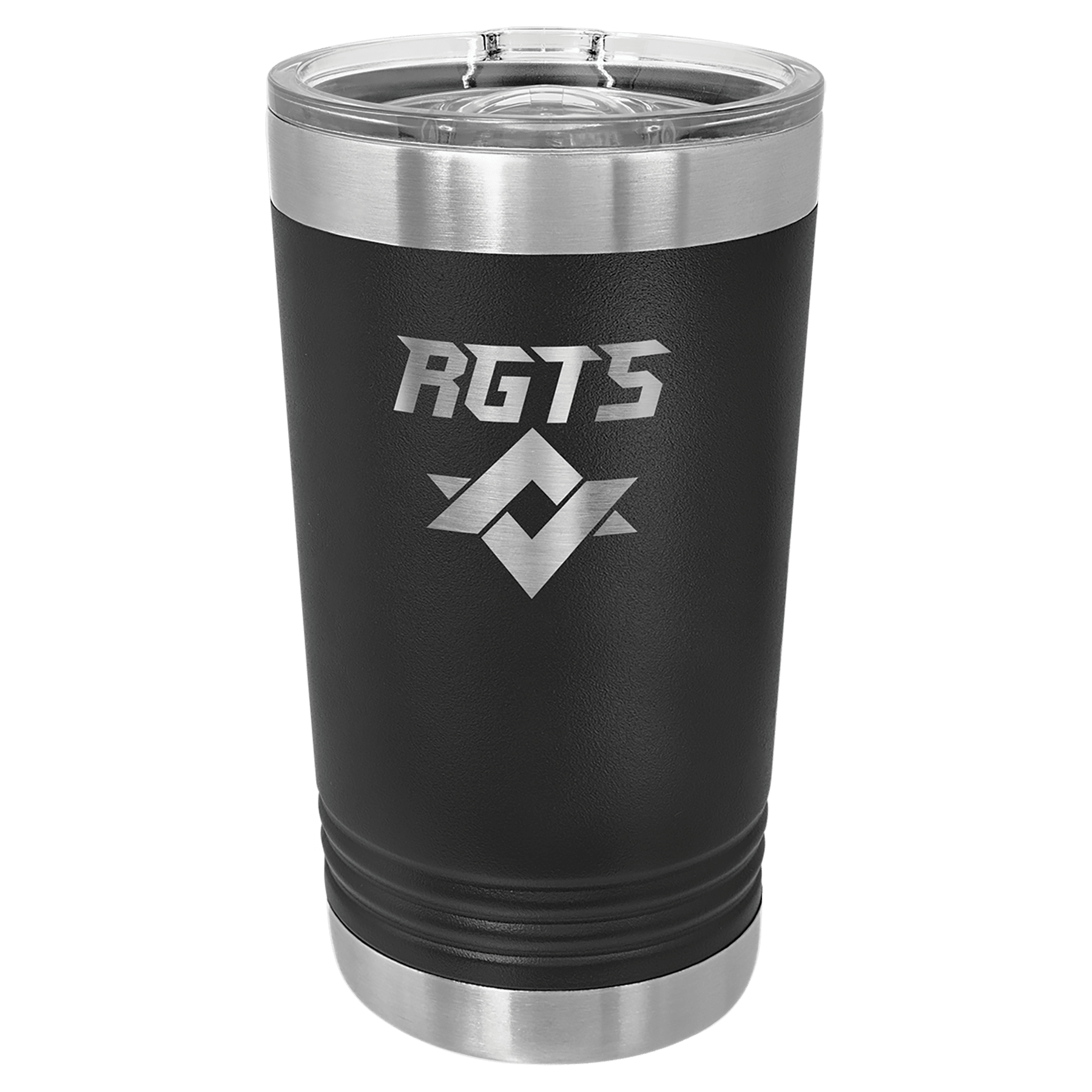 16 Oz. Stainless Steel Pint With Slider Lid