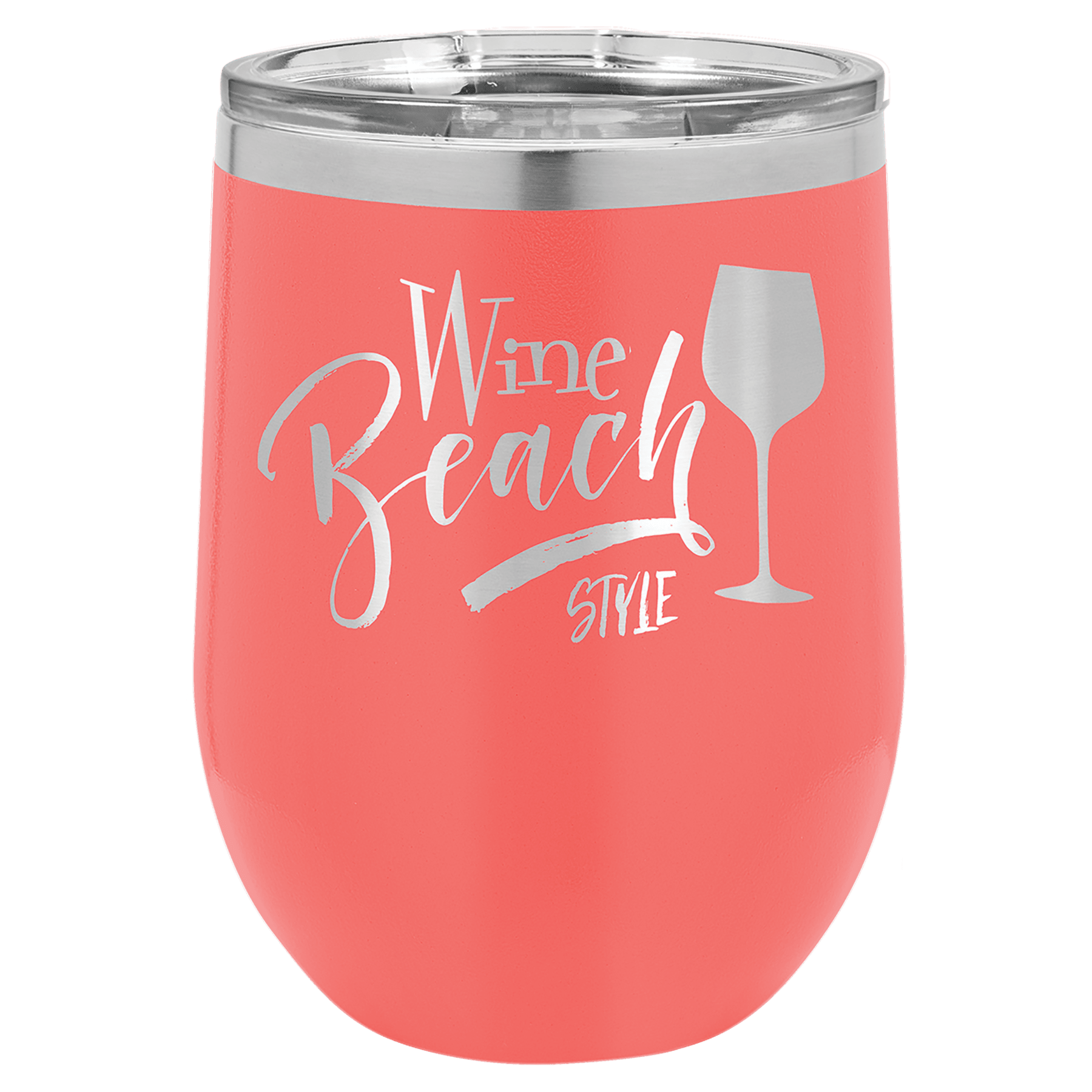 Polar Camel 12 Oz. Vacuum Insulated Stemless Wine Tumbler With Lid