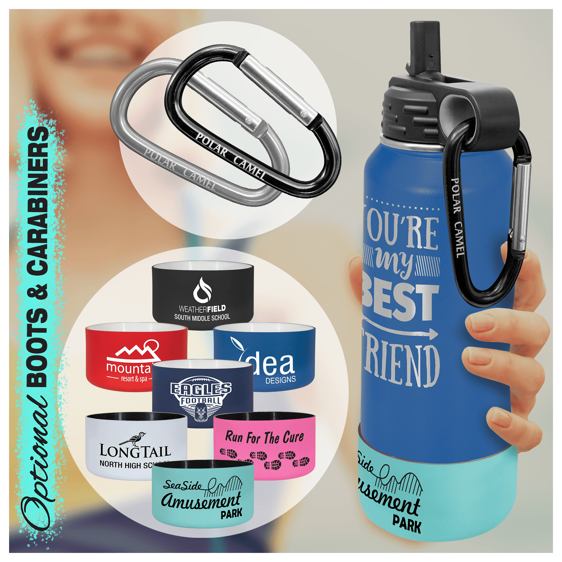 40 Oz. Stainless Steel Water Bottle