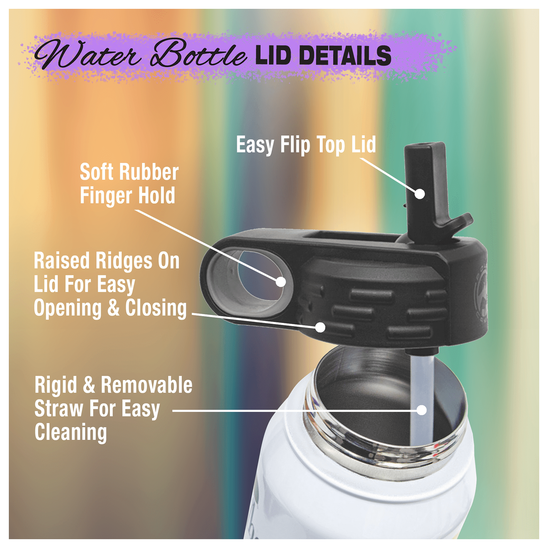 40 Oz. Stainless Steel Water Bottle