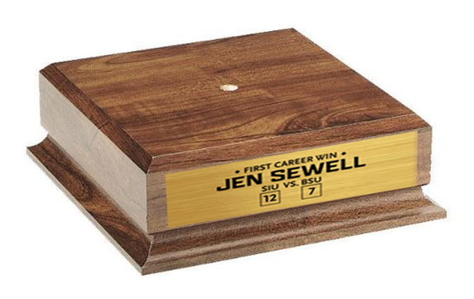 Cherry Finish Flat Bases