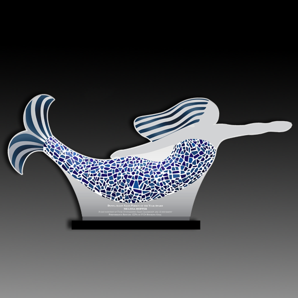 Outstretched Mermaid Acrylic