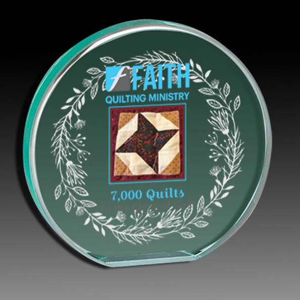 Acrylic Circle Award